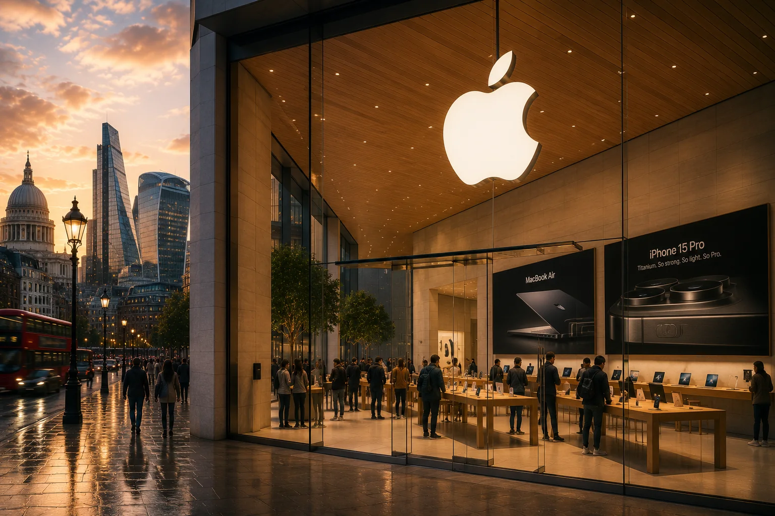 Premium consumer technology representing Apple-related news.