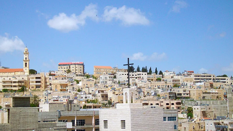 Bethlehem skyline, West Bank