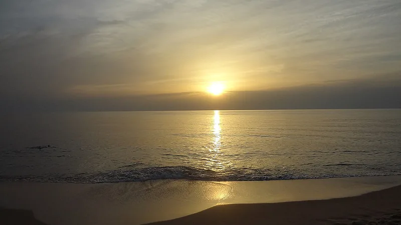 Porge Ocean Coucher de soleil