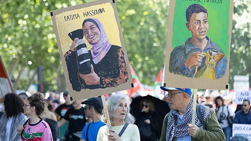 Madrid - Nakba day demonstration - 260517 124742
