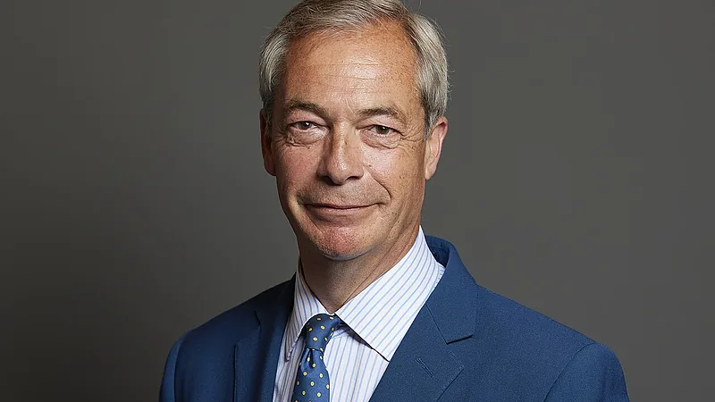 Official portrait of Nigel Farage MP crop 1