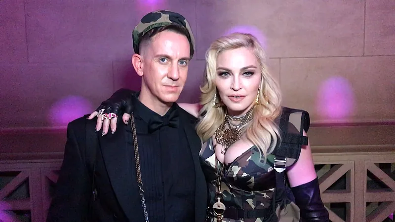 Madonna and Jeremy Scott 2017 Met Gala