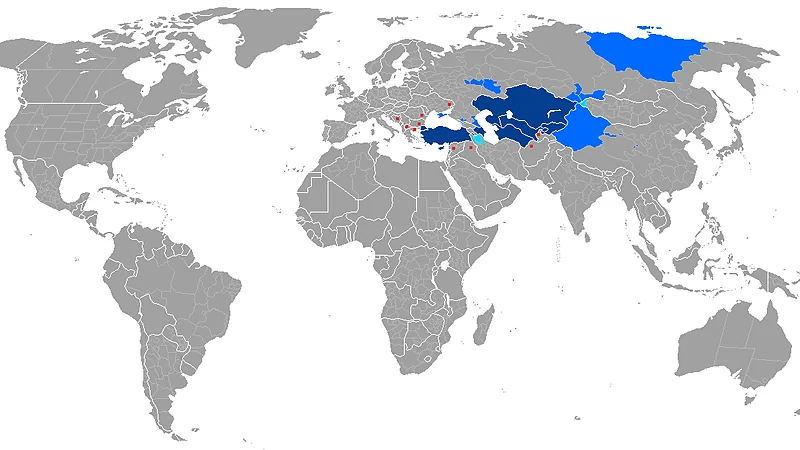 Map-TurkicLanguages