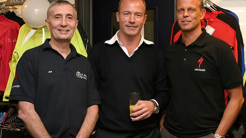 Joe Waugh, Alan Shearer and Richard Hemington