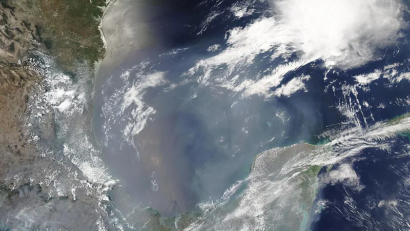 Heavy Smoke from Mexican Fires (MODIS 2024-05-16)