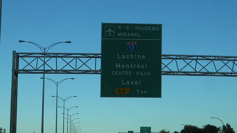 Route to Montréal–Pierre Elliott Trudeau International Airport, Montreal, Quebec (29953948702)