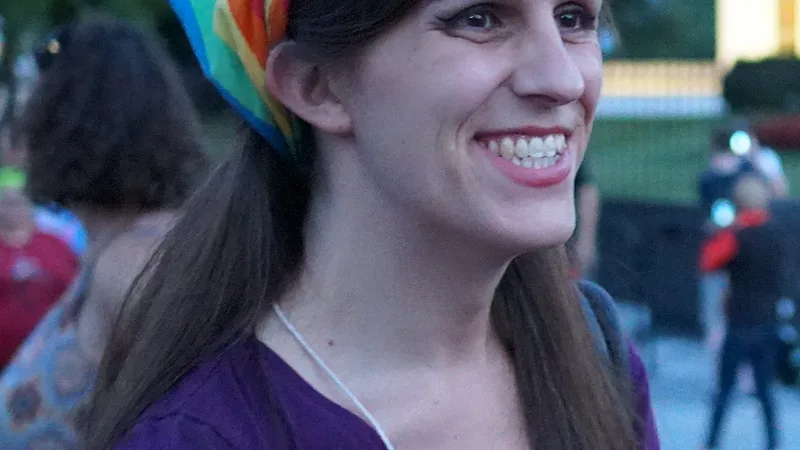 2017.07.26 Protest Trans Military Ban, White House, Washington DC USA 7684 (36056856301) (cropped)