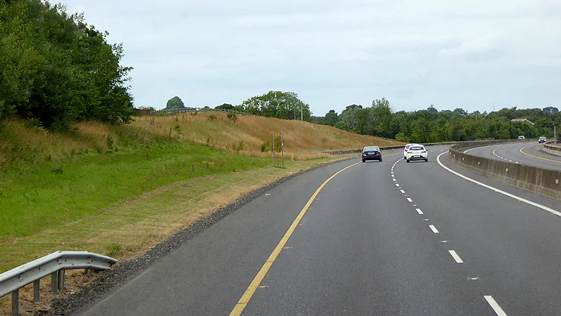 Northbound M9, County Kildare - geograph.org.uk - 6069930