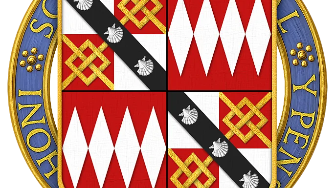 Shield of Arms of Charles Spencer, 6th Earl Spencer, KG, GCVO, VD, PC