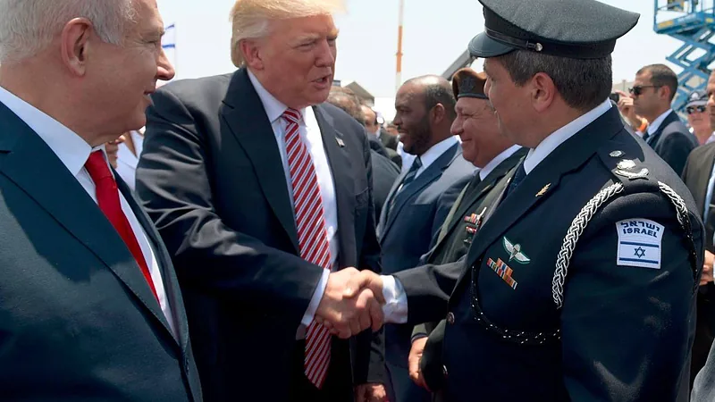 President Donald J. Trump visit to Israel (Israeli Police official Facebook)