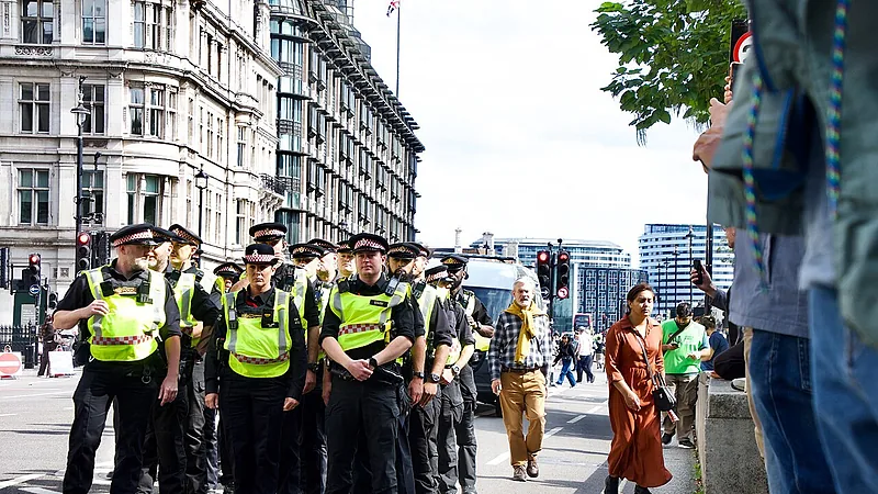 Palestine Action Protest, London, Saturday 6th September - 14