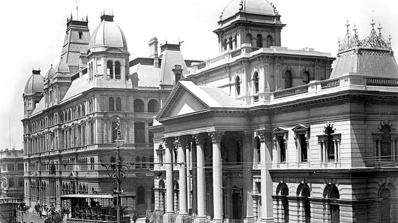 1898 General Post Office and Standard Bank of South Africa, Adderley Street