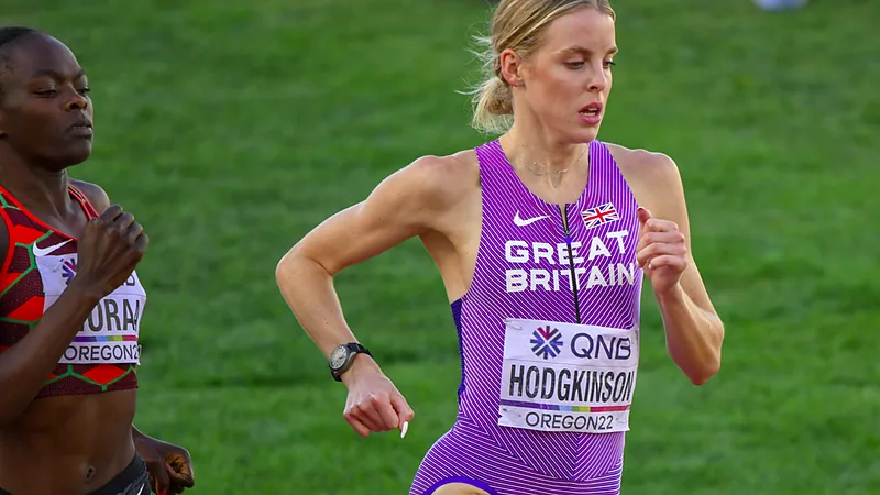 Keely Hodgkinson at 2022 World Athletics Championships