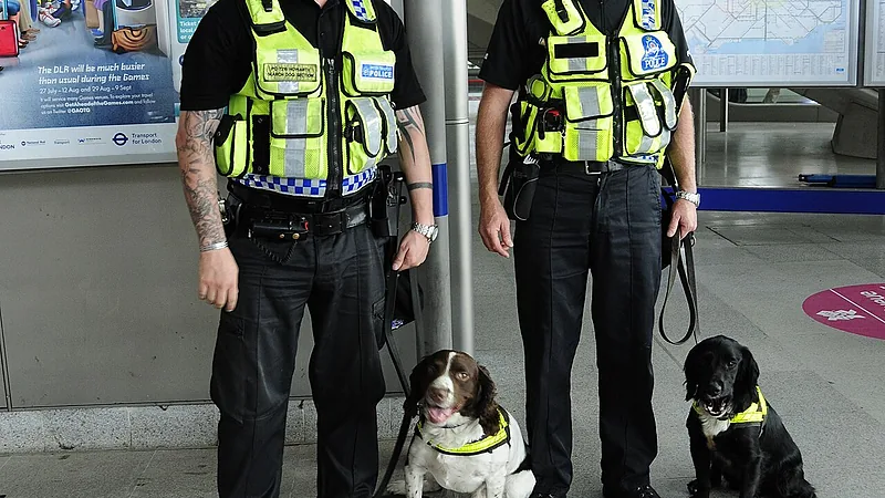 British Transport Police at Stratford (7661260732)