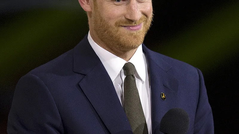 Prince Harry at the 2017 Invictus Games opening ceremony