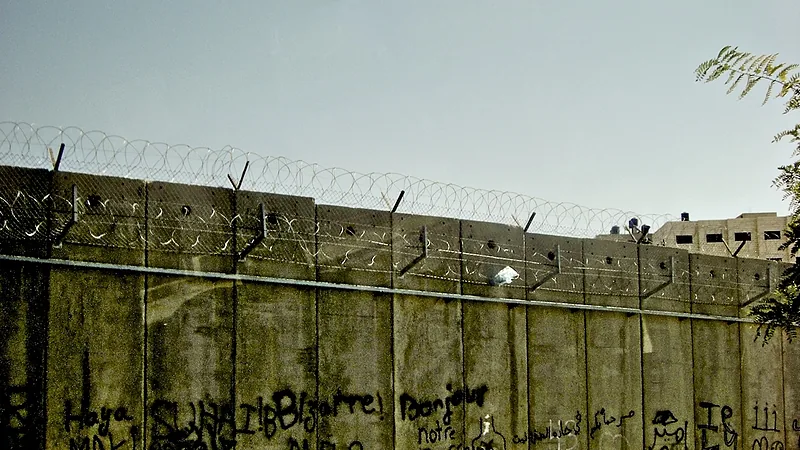 ''Israeli West Bank barrier'' West Bank, Israel