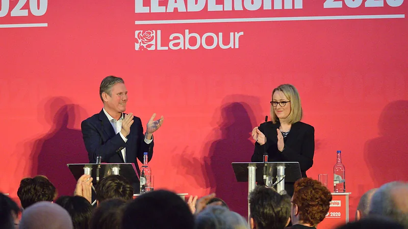 Keir Starmer and Rebecca Long-Bailey, 2020 Labour Party leadership election hustings, Bristol