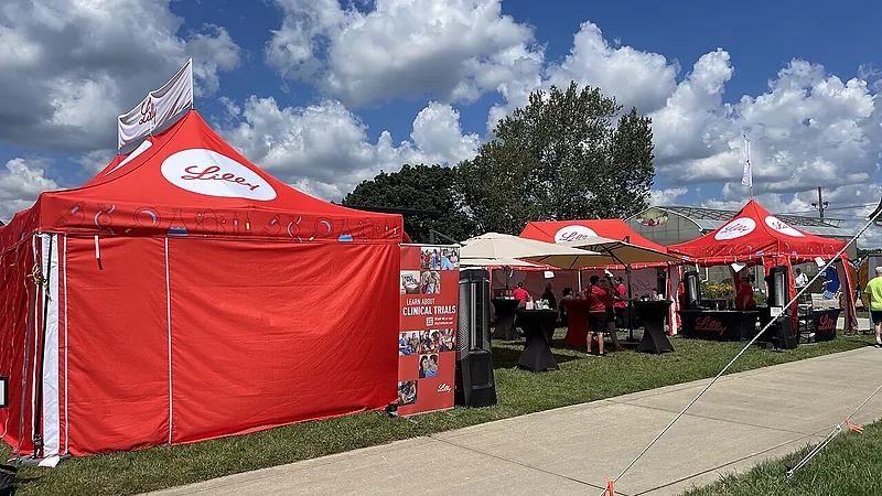 Eli Lilly booth