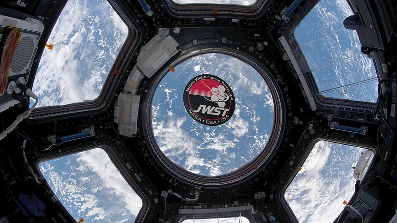 Representing Webb on the International Space Station