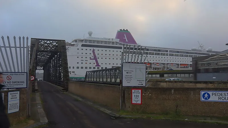 MV Ambassador Ambition at Tilbury - geograph.org.uk - 7663366