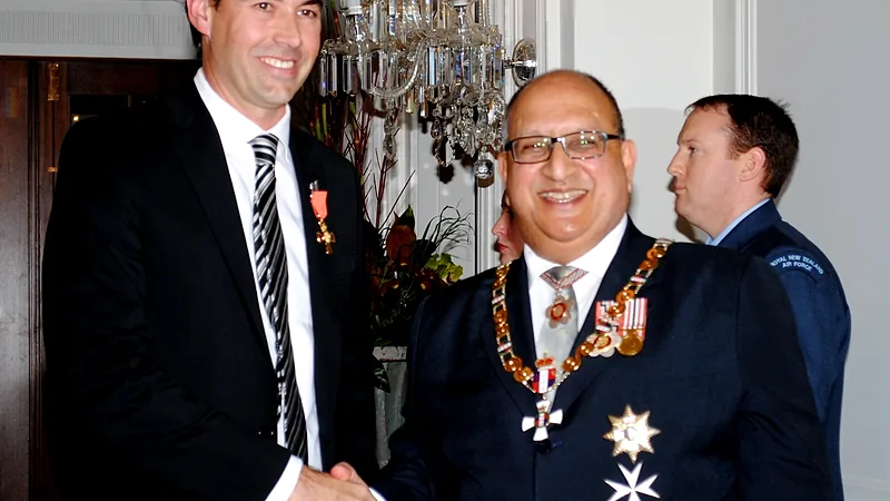 Stephen Fleming ONZM investiture