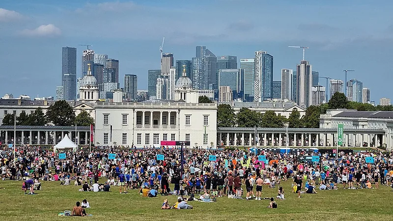 Greenwich Park being used for 2023 Big Half
